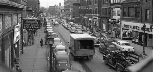 A busy Arsenal Street