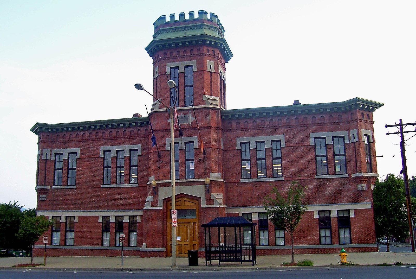 Newburgh New York Armory Twin of Watertown New York Armory