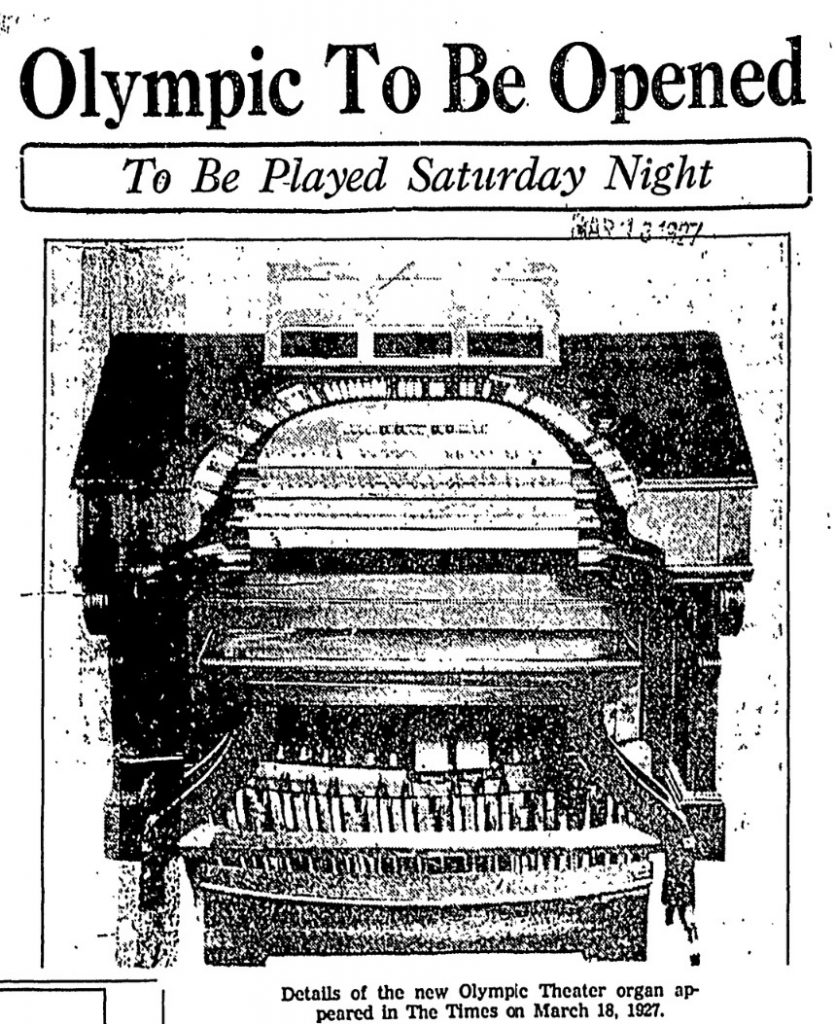 Olympic Theater Organ