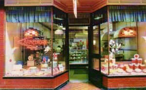 The KarmelKorn Store inside the Paddock Arcade -