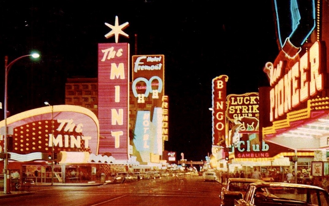 Binion's Horseshoe, late 60s. Photo by - Vintage Las Vegas