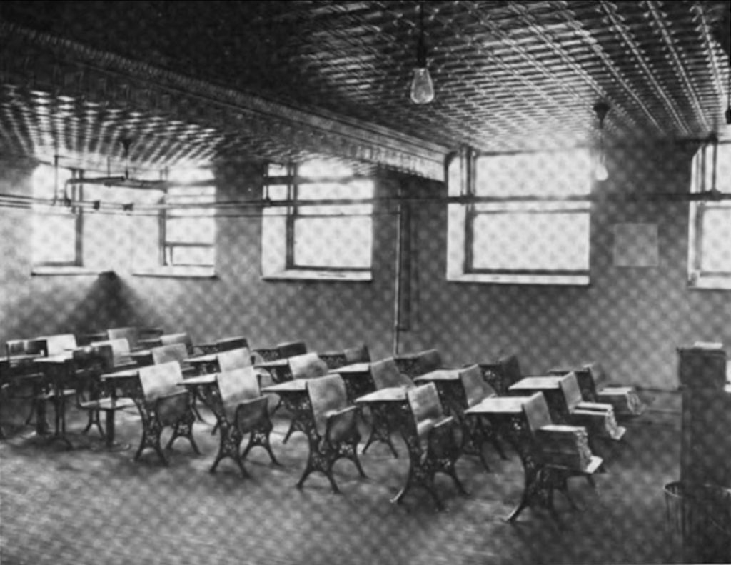Boon Street School Classroom 1924