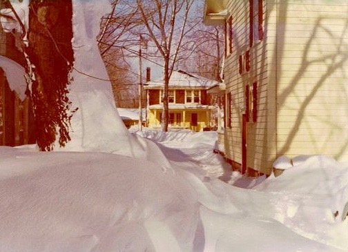 Blizzard of 1977 Paddock Street