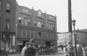 Montgomery Ward Co next to SB Diner 1 -