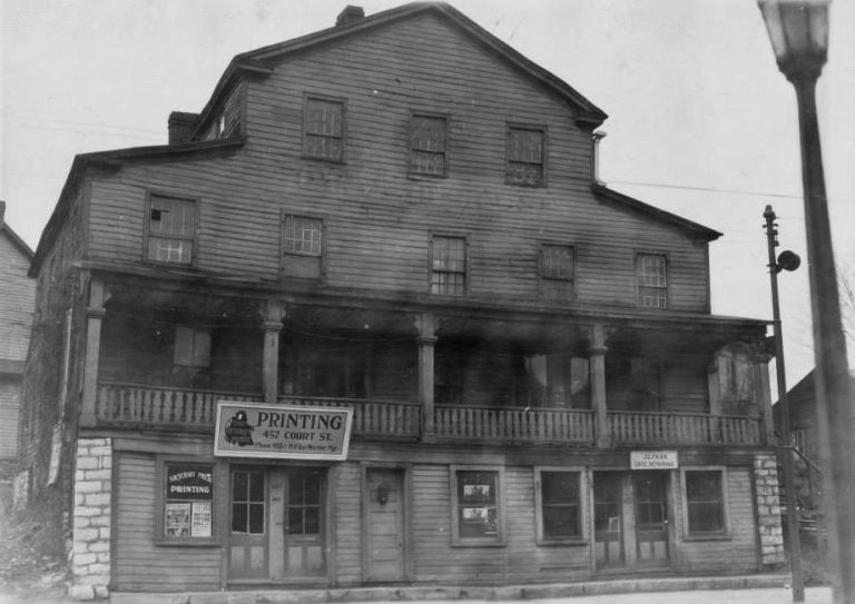 Oakland House - 457 Court St (1808 - 1932)