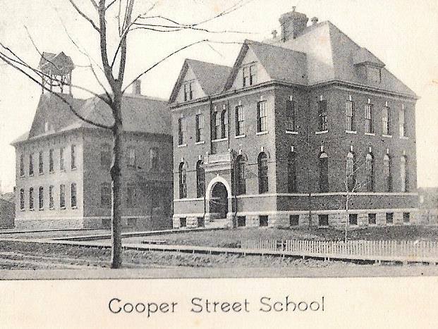 Cooper Street School with addition