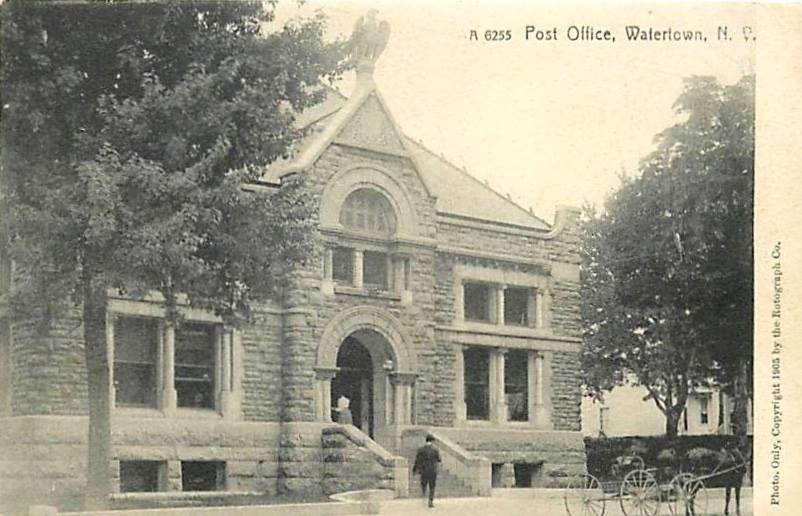 First Watertown Post Office on Arsenal Street