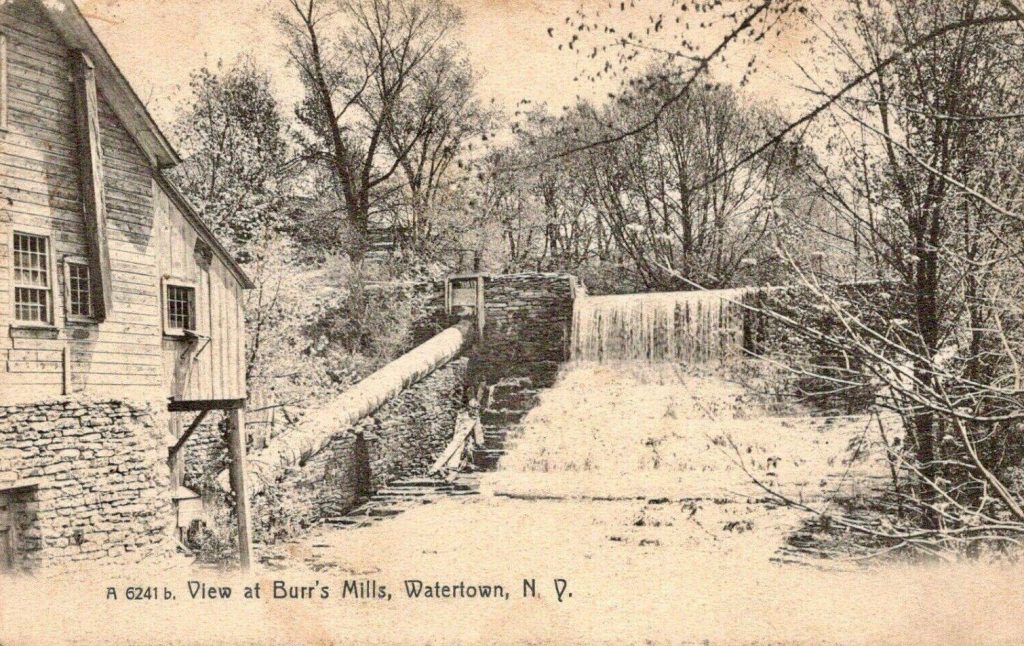 c.1905 Post Card Burr's Mills