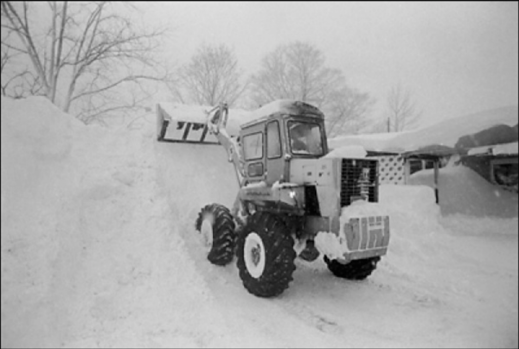 Blizzard of 1977 Clinton Street