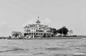 Pullman Hotel from the river -