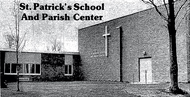 St. Patrick SChool and Parish Center 1981 768x391
