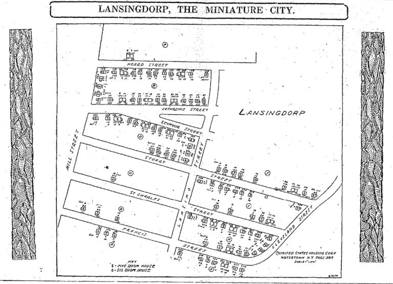 Lansingdorp - World War 1 North Side Community Est. 1918