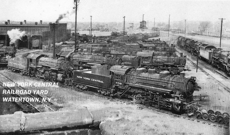 Pine Street RR Yard Coal Trestle - 1919