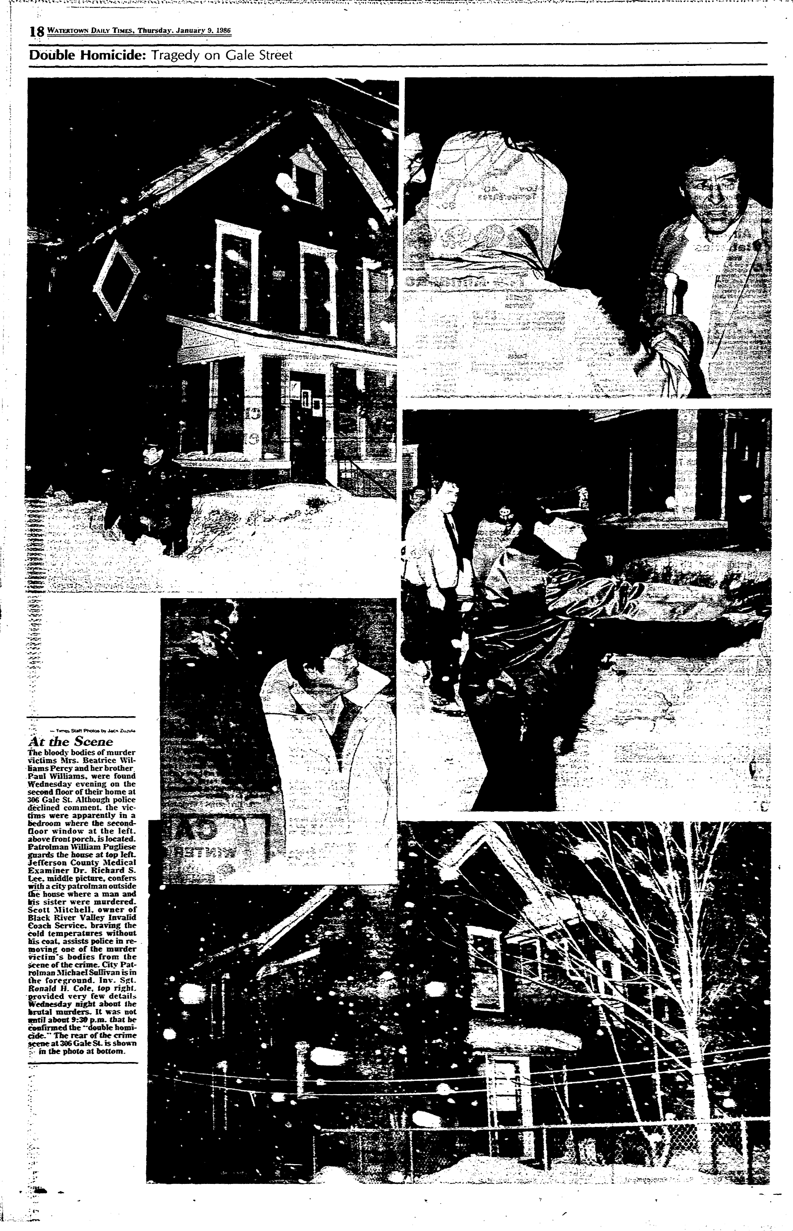 Charles Fedora And The 1986 Gale Street Murders