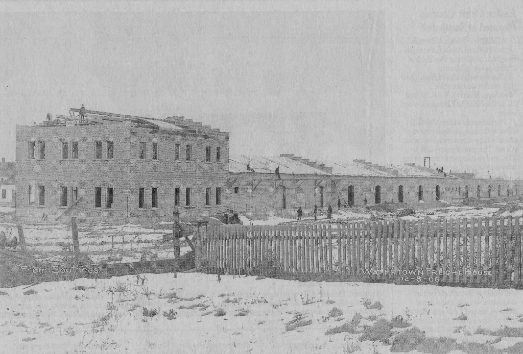 NYCRR Freight House under construction