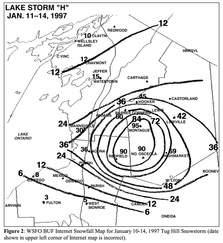 77 inches of snow in 24 hours