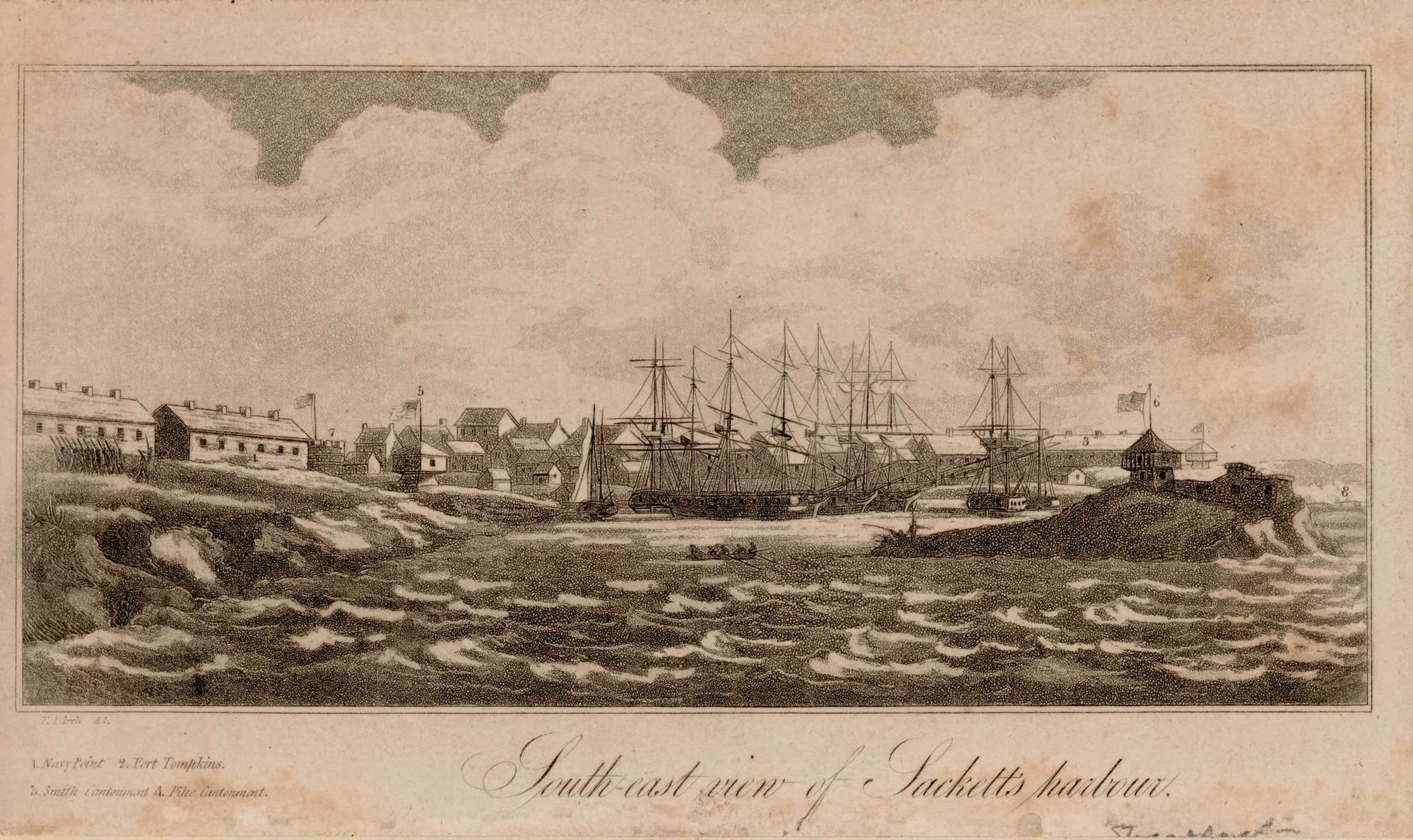 Frigate New Orleans War Of 1812 Sackets Harbor