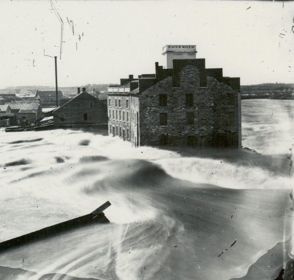 Great Flood 1869 - Eagle Mills