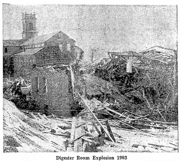 Dexter Sulphite Mill Explosion - January 18 1903
