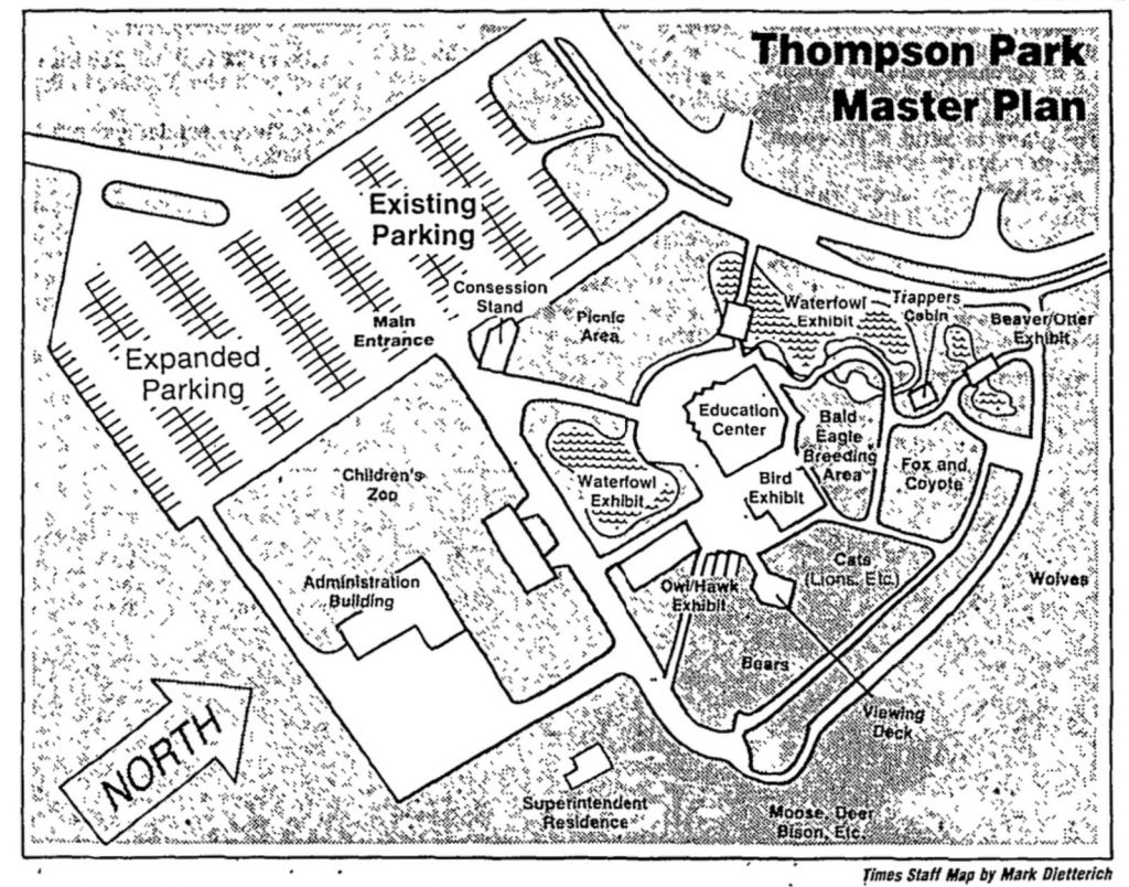 Thompson Park Zoo Master Plan 1985