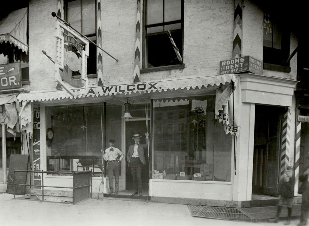 M. A Wilcox at Streeter Block