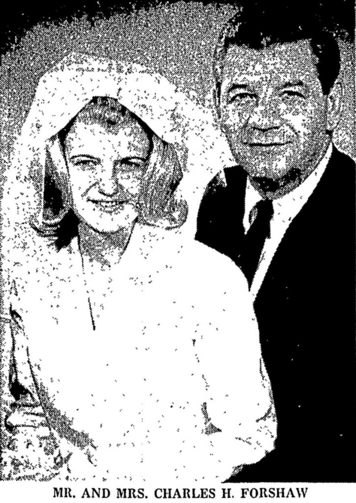 Mr. and Mrs. Charles H. Forshaw