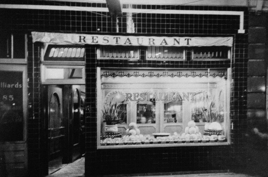 The Crystal Restaurant's front