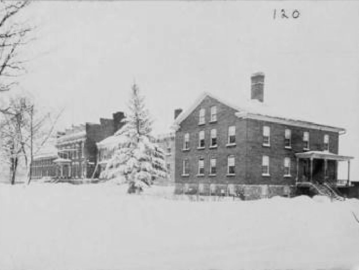 The County Home on a cold winter's day