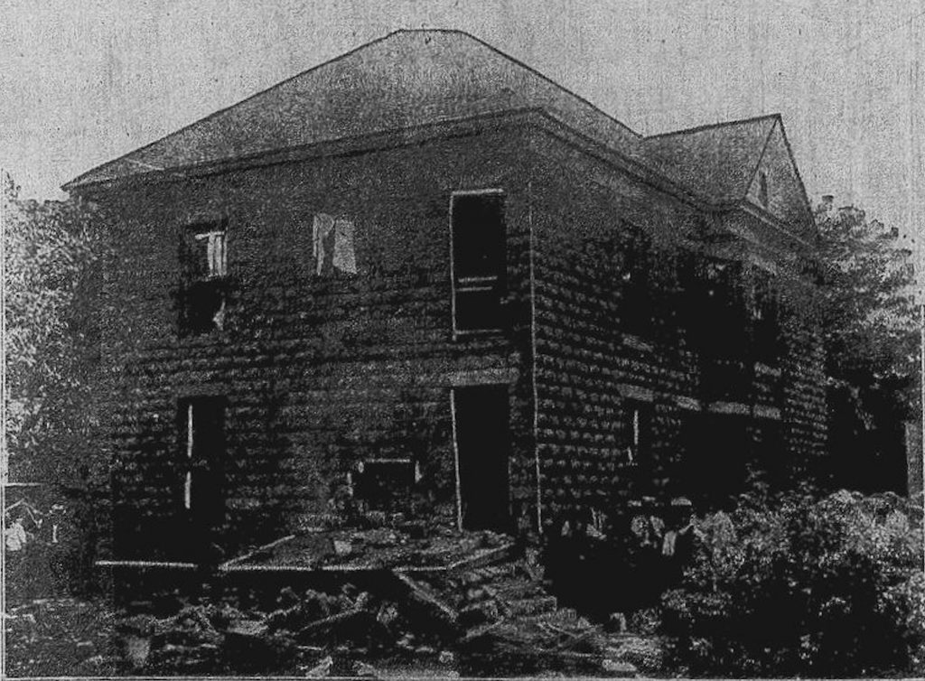 423 Dimmick Street July 12, 1922 Munition Explosion