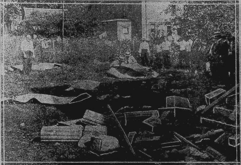 423 Dimmick Street Munition Explosion Tragedy - July 12, 1922
