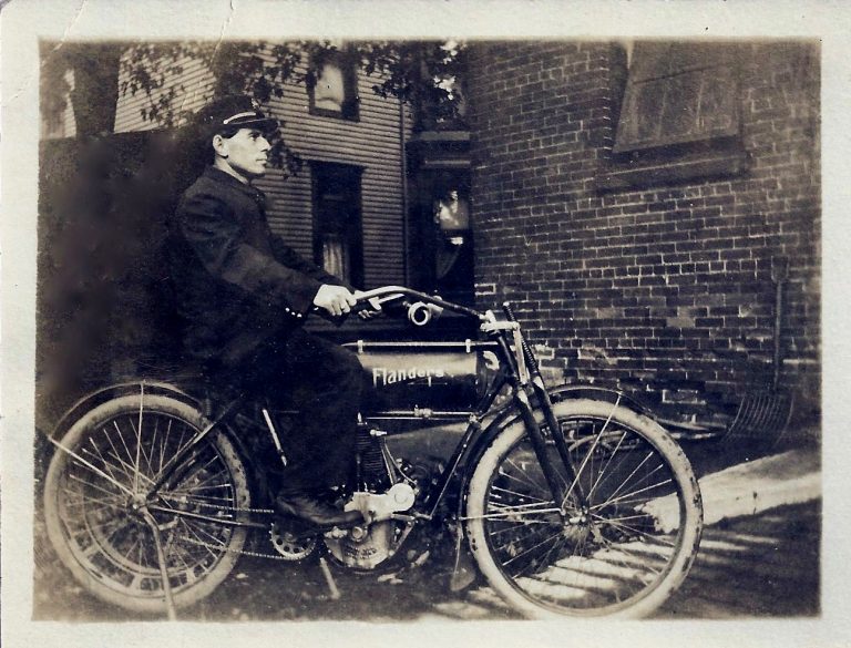 Arthur George Nelson Deline Motorcycle 1 768x585