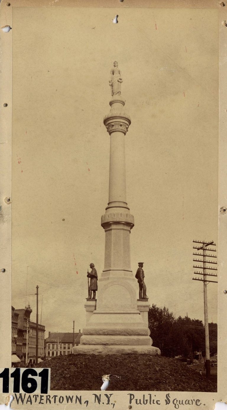 George Cook And The Soldiers' And Sailors' Monument (est. 1891)