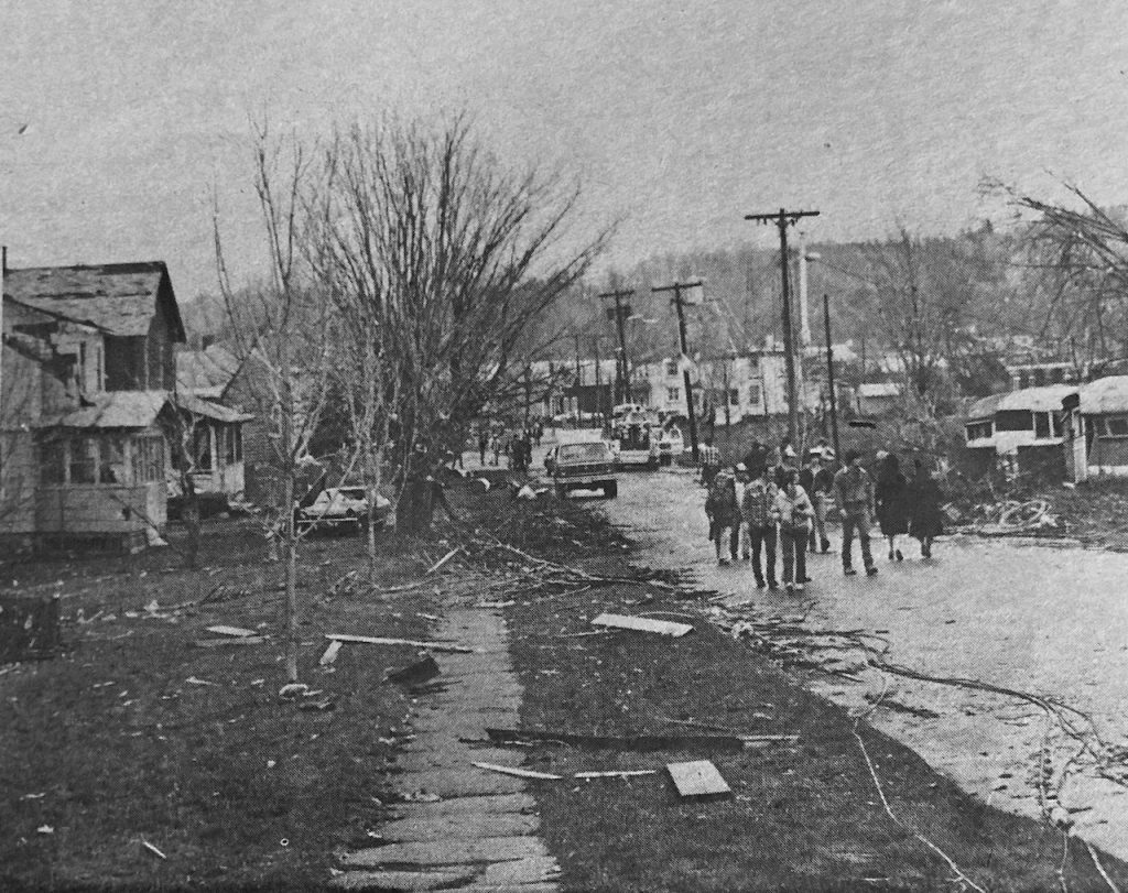 Boonvile Tornado May 2, 1983 - Academy Street