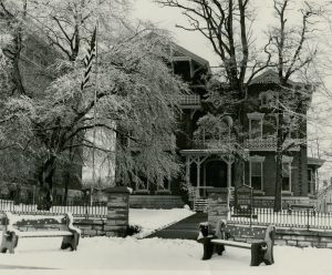 Paddock Mansion Winter Scene -