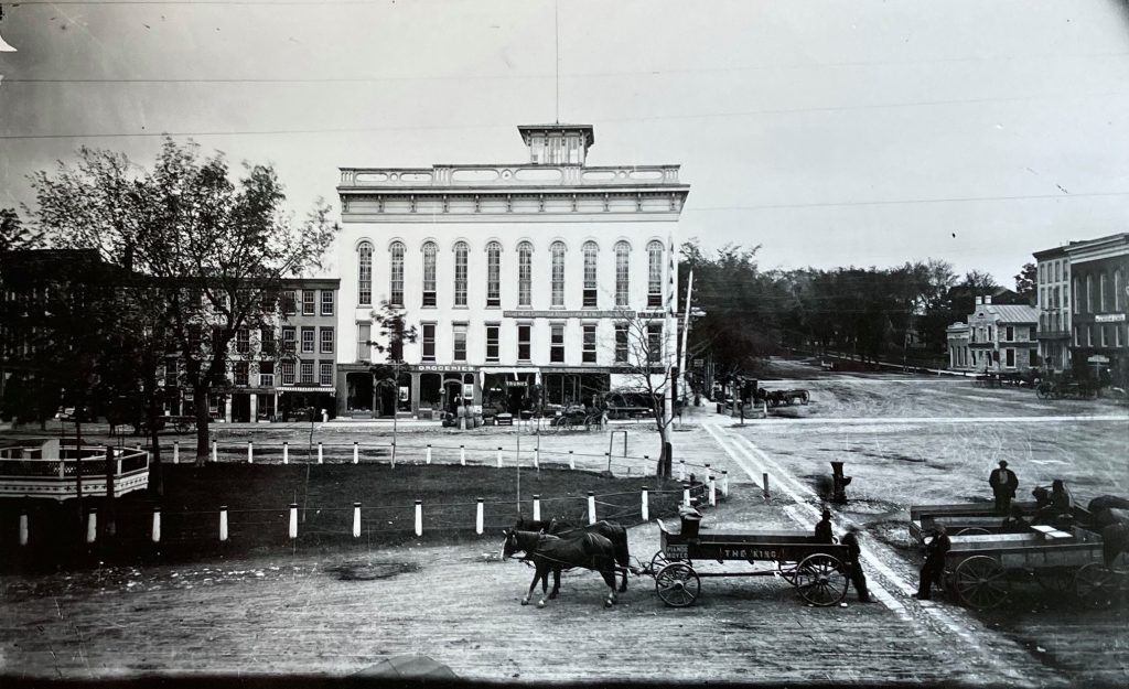 Washington Hall as described in "Recollections of an old Jefferson County Boy"