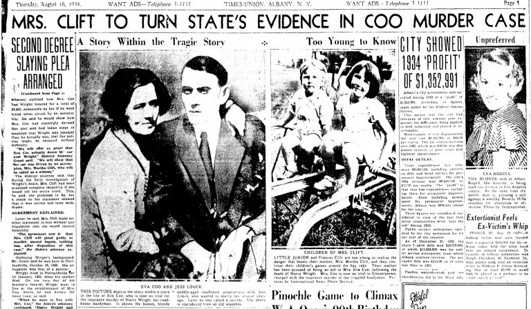 The 1934 Murder at the Haunted House On Crumhorn Mountain