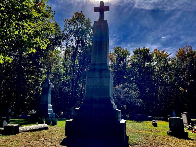 Graveyard Ghost At Calvary Cemetery - August 1880