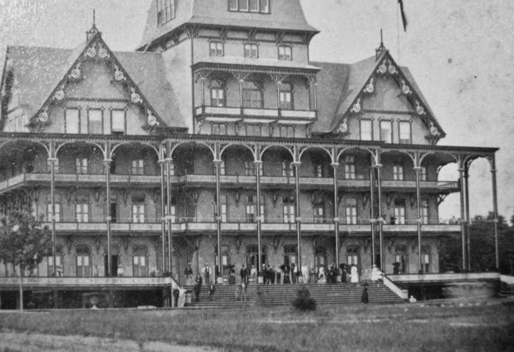 Thousand Island Park hotel 1883 A. C McIntyre Photo