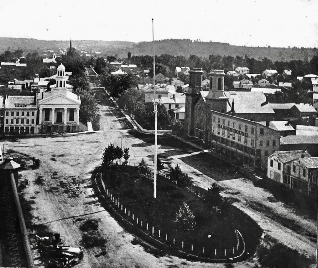1860 Photo of Public Square.