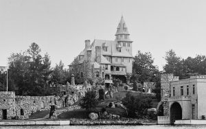 George Boldt Cottage on Heart Island -