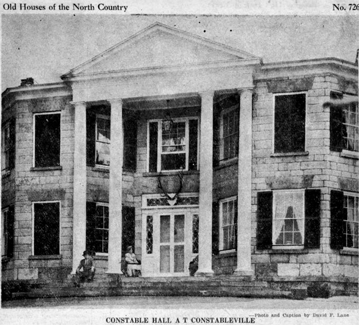 Constable Hall Exterior, David F. Lane, Watertown Daily Times