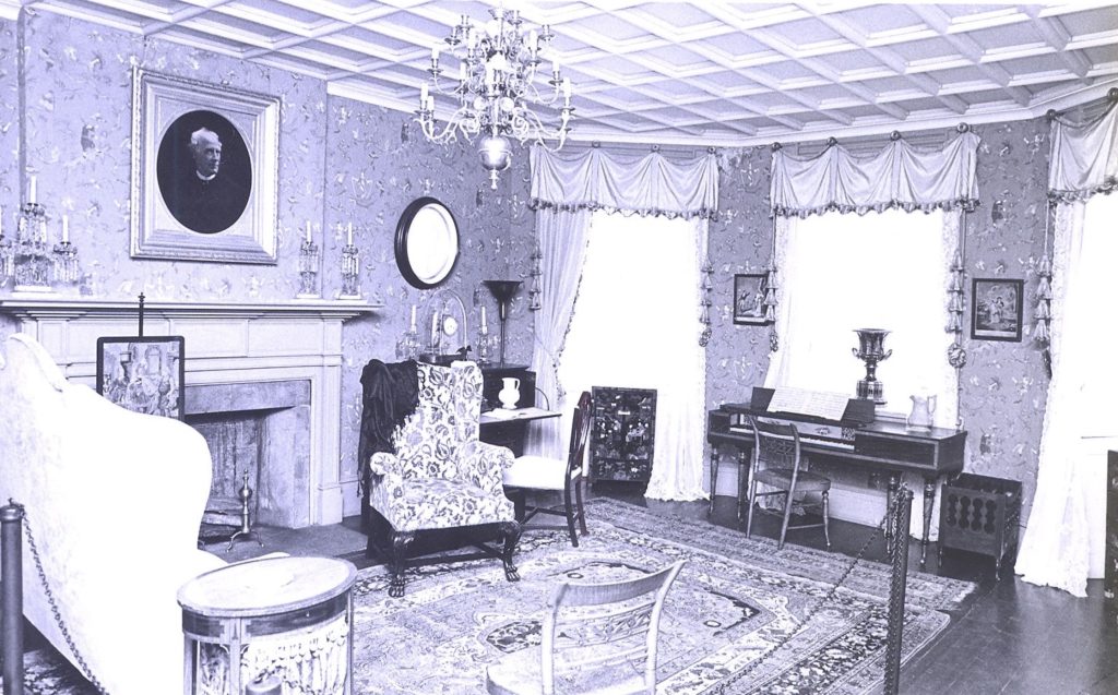 Constable Hall Interior Room with Fireplace