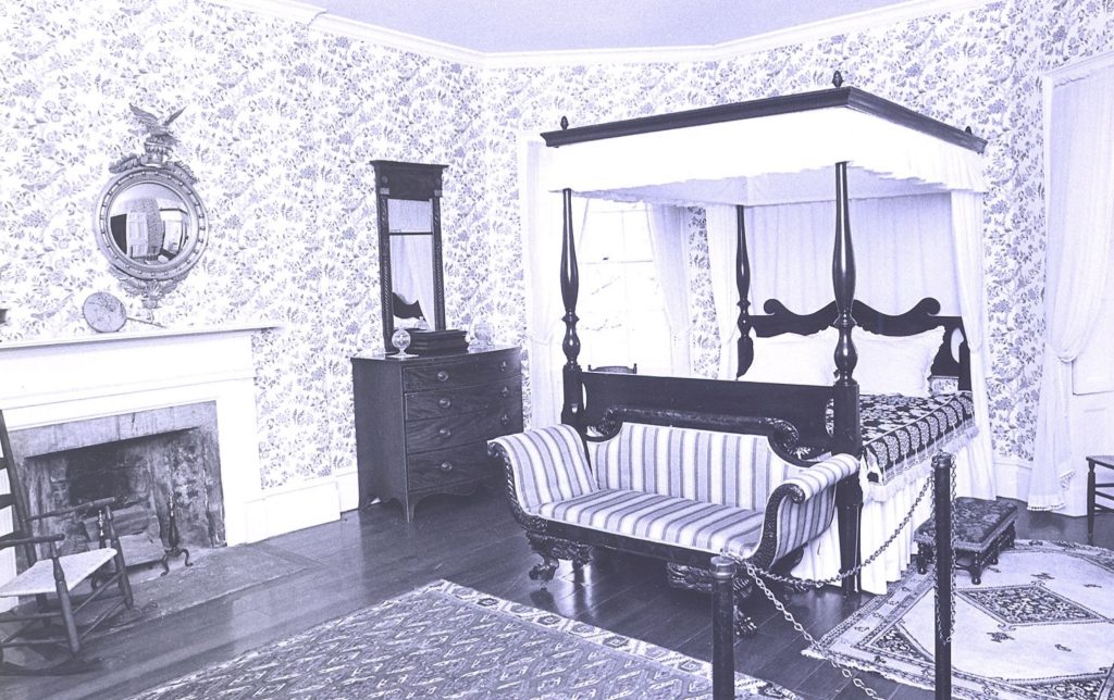 One of the Bedrooms at Constable Hall