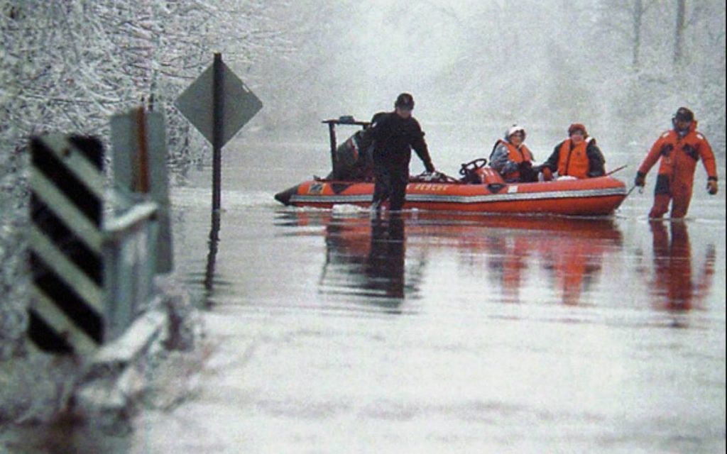 1998 Ice Storm Flooding West Carthage, NY