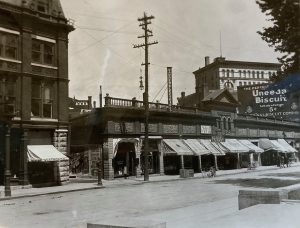 City Opera House and lower Arsenal Street -