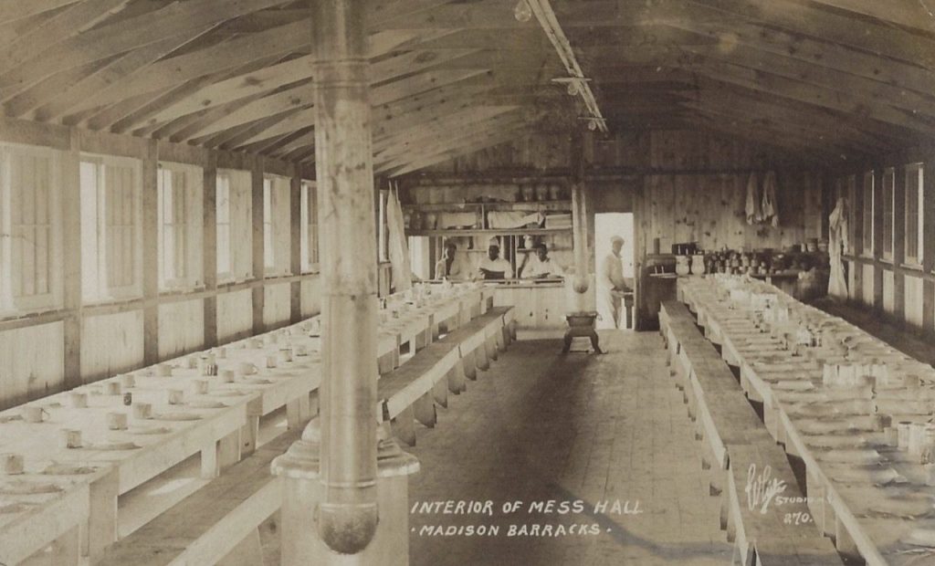 Interior Madison Barracks Mess Hall
