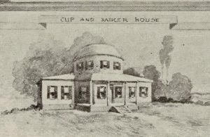Cup and Saucer House Firenze Flower Memorial Library -