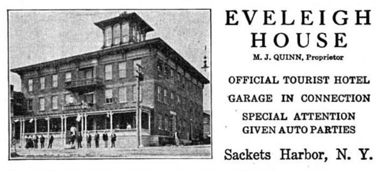 Eveleigh House - Sackets Harbor (1844 - 1920)