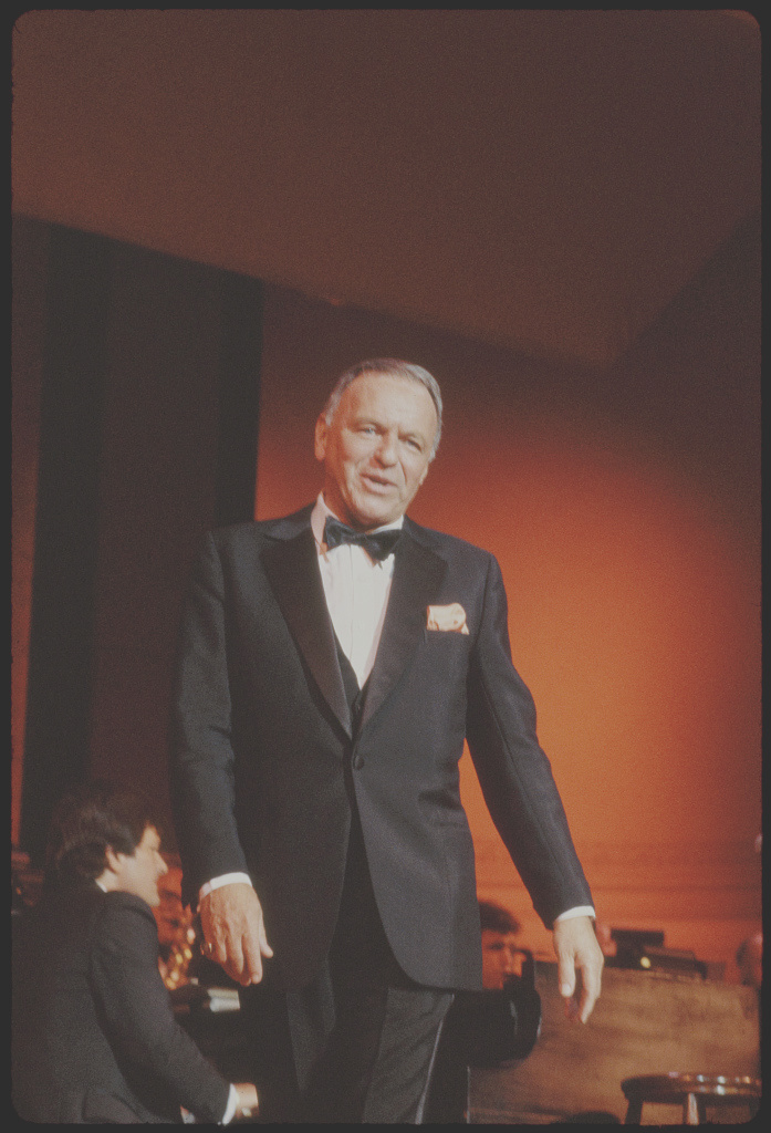 Old Blue Eyes himself, Frank Sinatra 