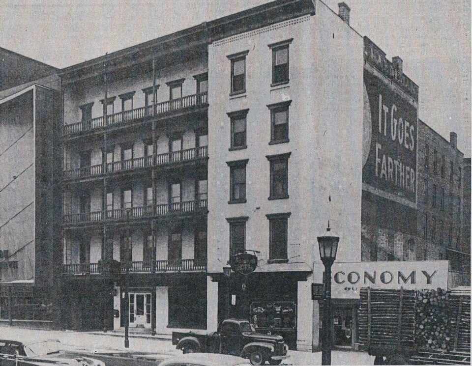 The Hardiman, later Roosevelt, Hotel on Court Street, Watertown.